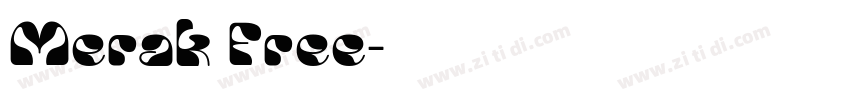 Merak Free字体转换